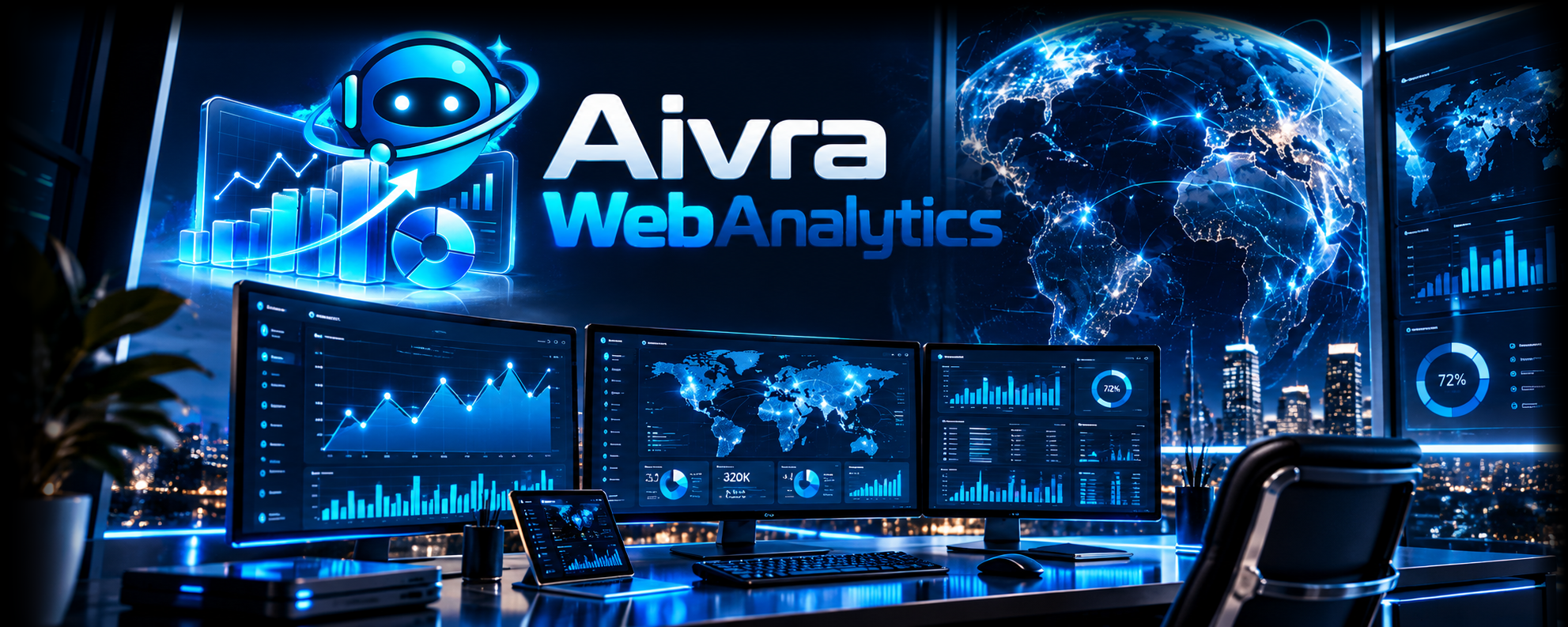 Aivra Web Analytics - Os 4 Guardiões da Inteligência de Dados: Google Analytics 4, Oracle, Cloudflare e Aivra